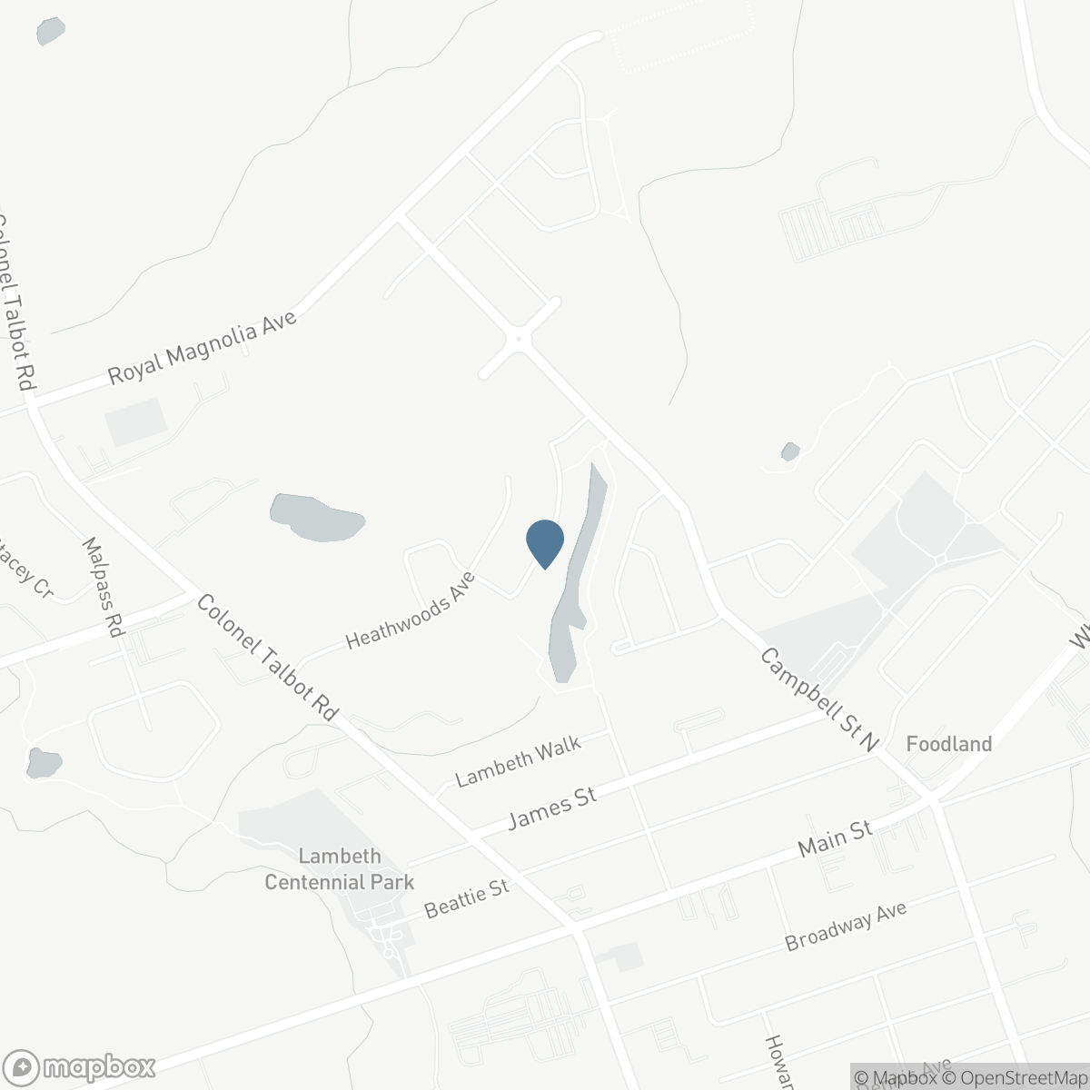 LOT 68 FALLINGBROOK ROAD, London, Ontario N6P 1H5